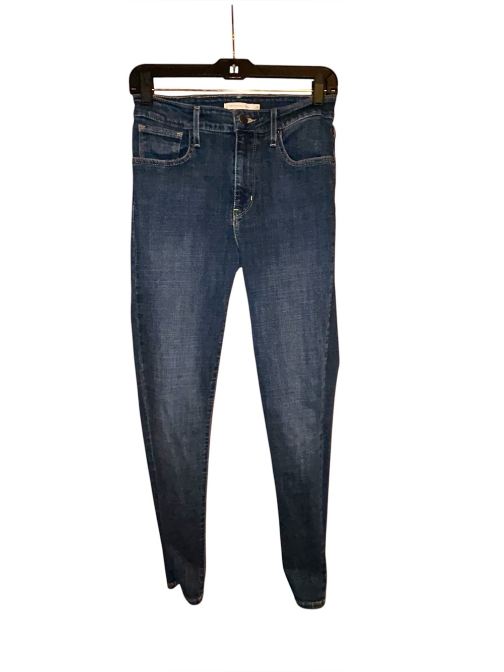 Levi’s 721 High Rise Skinny Jeans Women Size 28 Dark Wash Stretch Denim